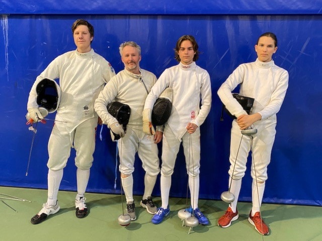 NM i fekting 2022 arrangert av Njård fekting helga 23 og 24 april